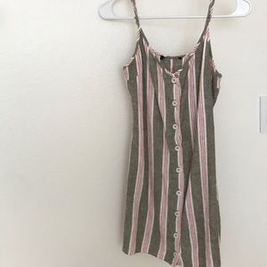 Adorable stripped sun dress!
